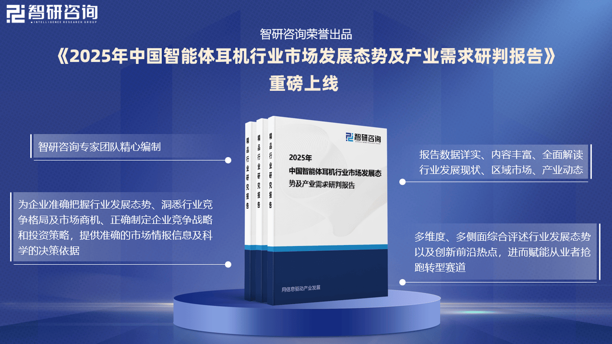 及市场竞争格局分析报告（智研咨询发布）尊龙凯时网站中国智能体耳机行业发展现状(图1)
